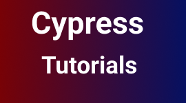 Cypress - Getting Started