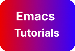 Emacs - Introduction
