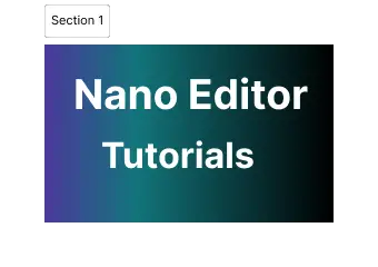 Nano - Shortcut