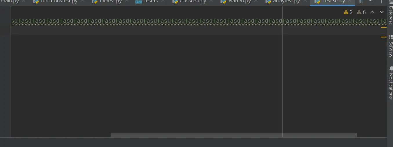 pycharm Maximum character lengthh vertical bar