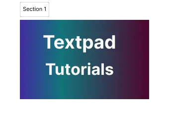 Textpad - Introduction