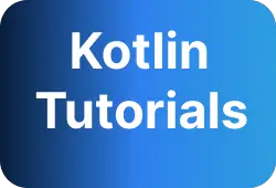 Kotlin - For Loops
