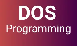 DoS - Current Directory
